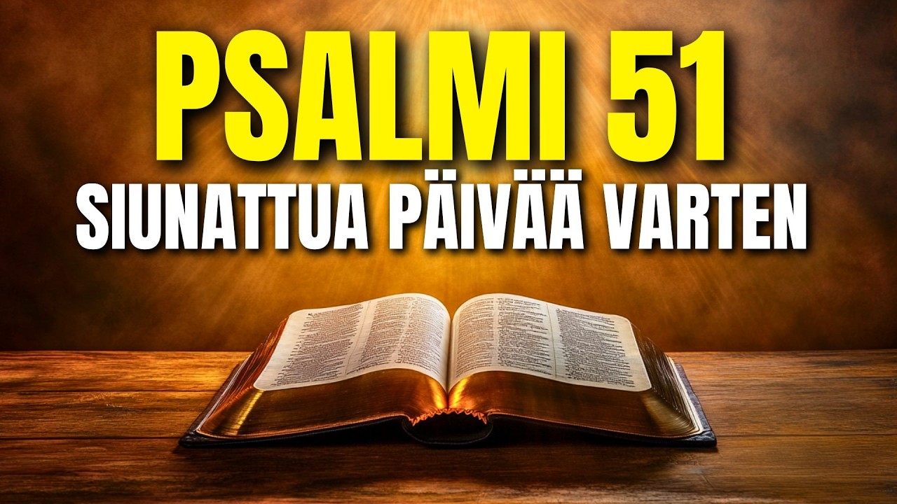 Rukous Psalmi 51: Löydä Siunaus ja Toivo Jumalan Läsnäolossa
