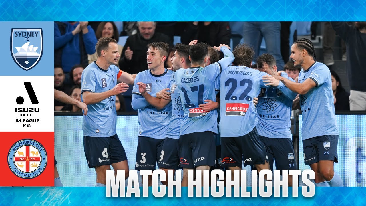 HIGHLIGHTS: Sydney FC v Melbourne City | Isuzu UTE A-League Semi-Final