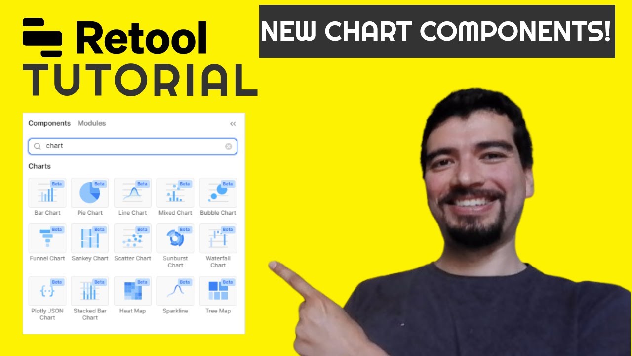 Retool New Chart Components (Beta Version): Retool Tutorial