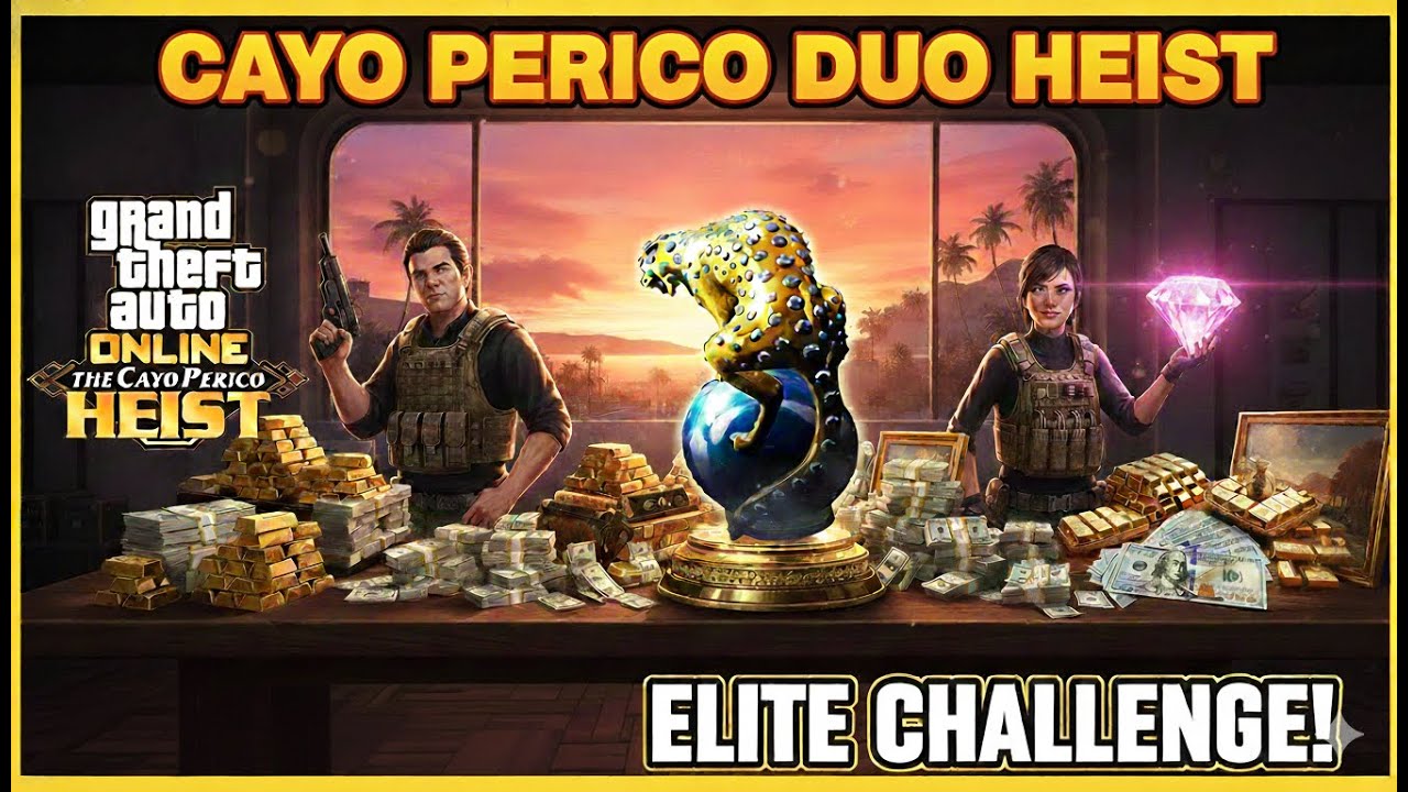 * UPDATED 2026* The Best Cayo Perico DUO Guide &ndash; Gold, Stealth & Elite Challenge | GTA Online