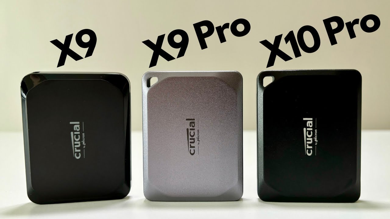 Crucial X9, X9 Pro ve X10 Pro Taşınabilir SSD İncelemesi