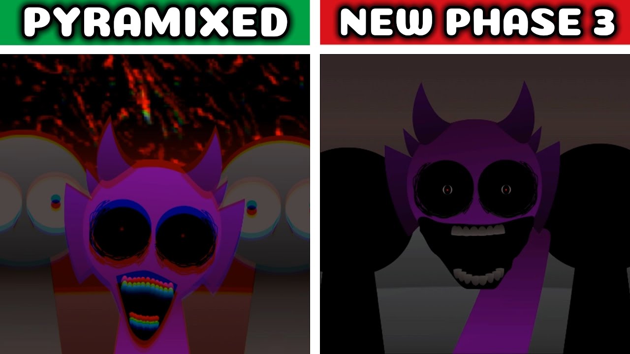 Incredibox Sprunki Pyramixed — Phase 2 vs New Phase 3: Who Wins?