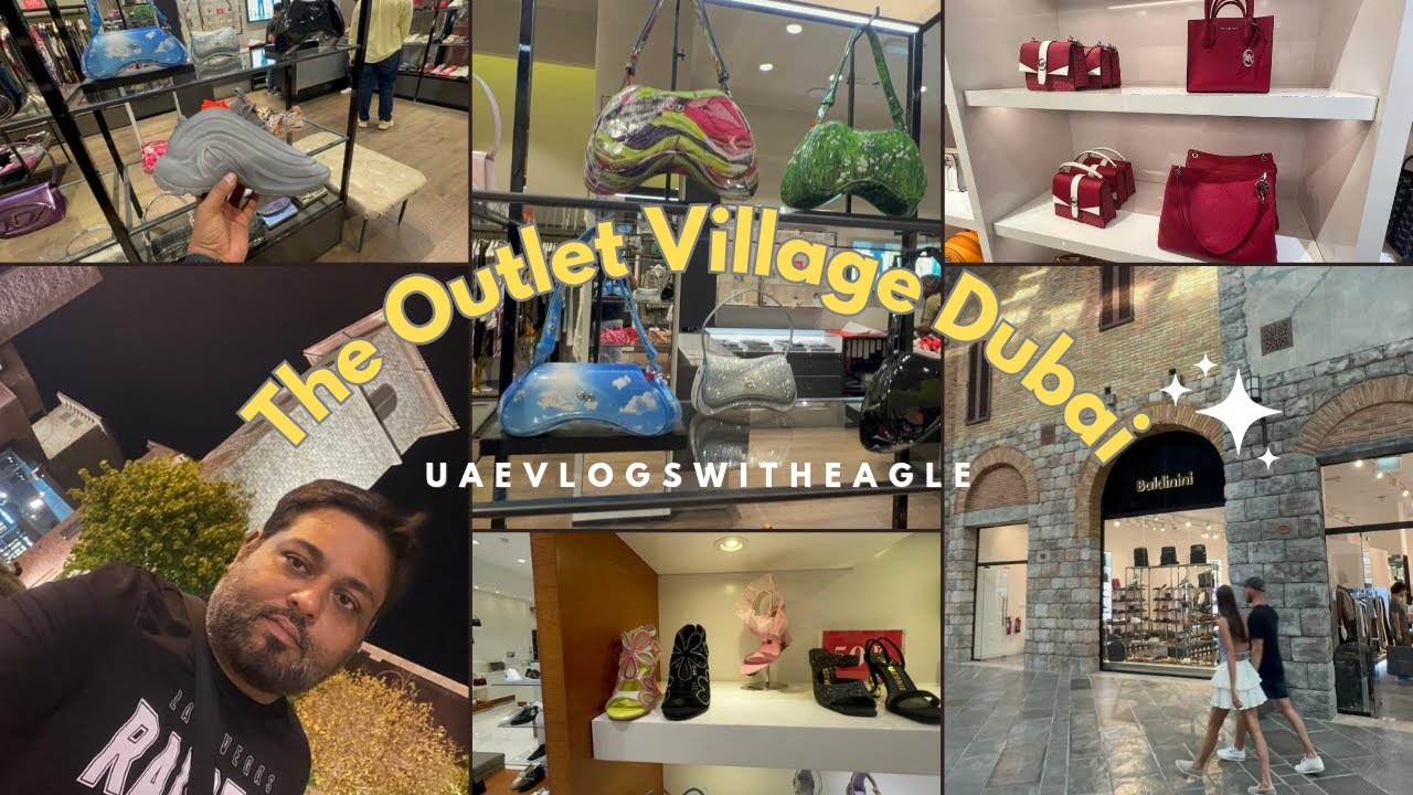Dubai Outlet Village | Luxury Shopping In Dubai | uaevlogswithEagle