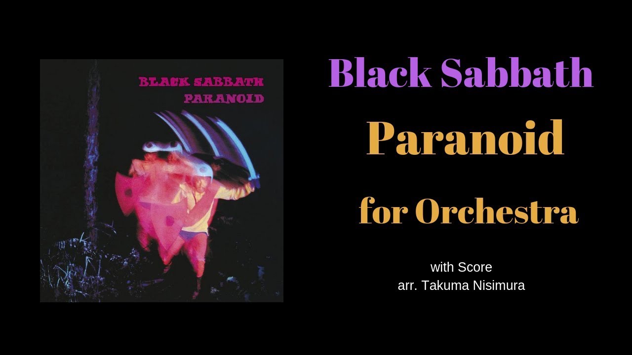 Black Sabbath - Paranoid for Orchestra