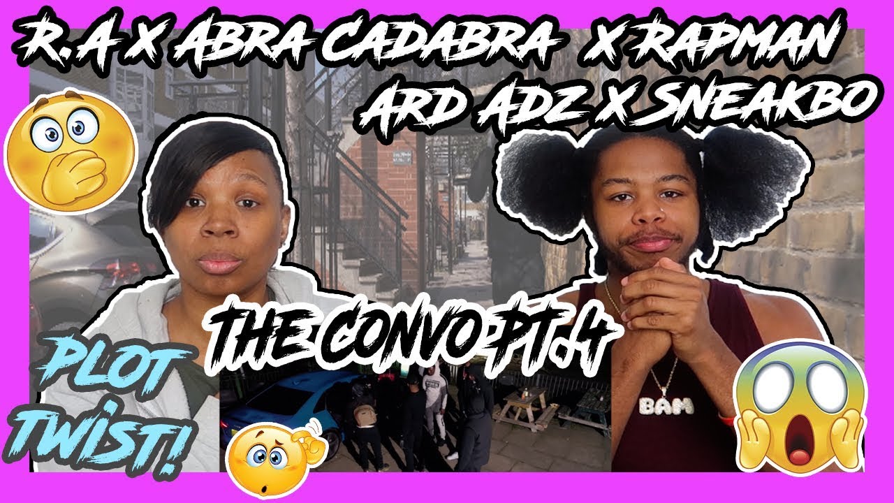 R.A x Abra Cadabra x Ard Adz x Sneakbo x Rapman - The Convo PT.4 MUM REACTS