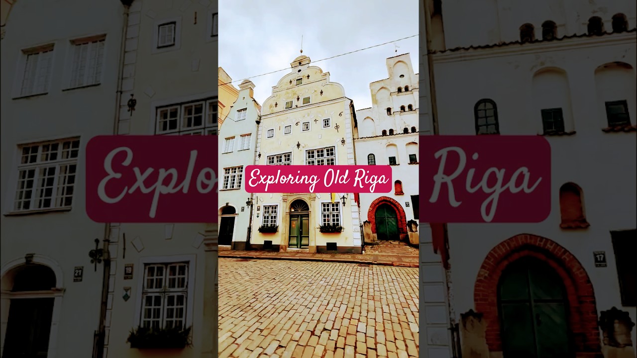 Riga Free Tour Explore Old Riga & Art Nouveau #travel #rigalatvia #europe #riga #latvia #freetour