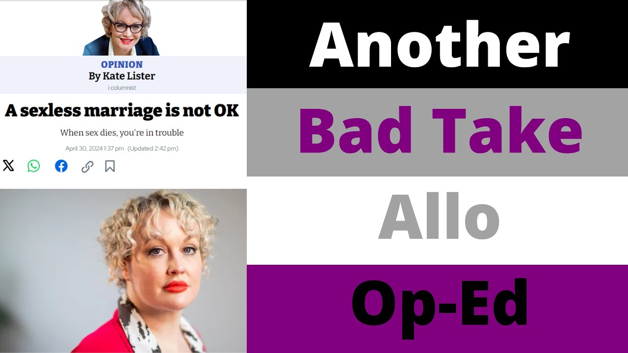 Another Bad Take Allo Op-Ed: A sexless marriage is not OK