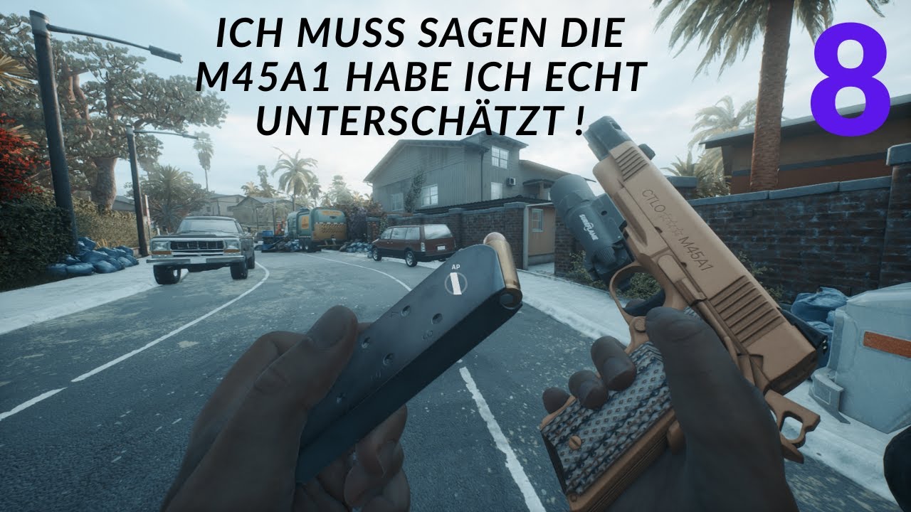 Ready or Not Pistolen Challenge ( Die M45A1 ist echt gut und macht auch spaß ! )