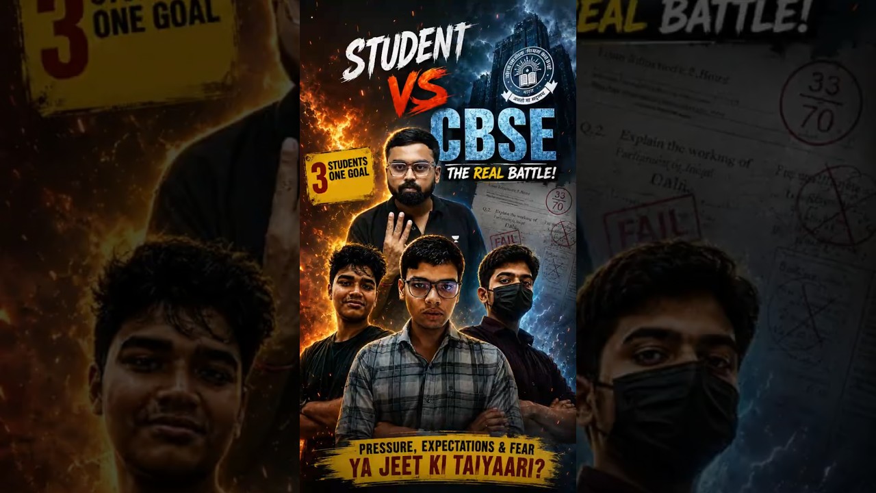 3 Students vs Central Board of Secondary Education 😳