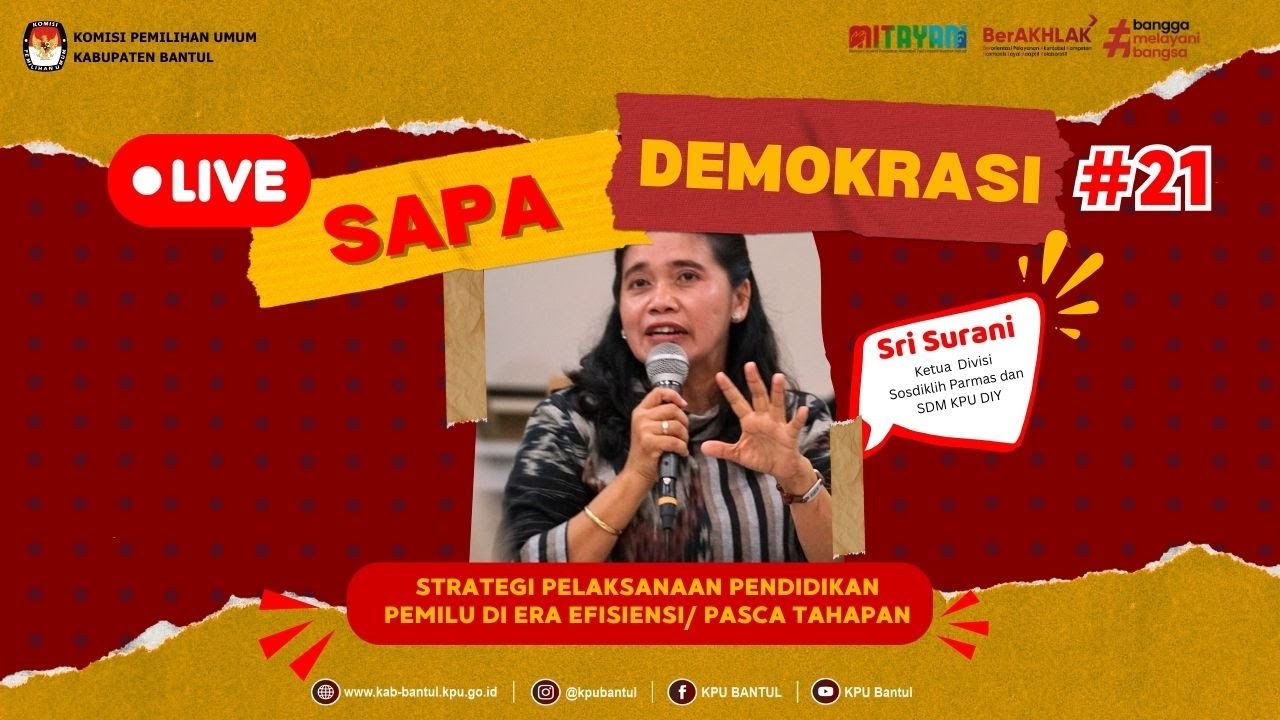 Strategi Pelaksanaan Pendidikan Pemilu di Era Efisiensi/Pasca Tahapan