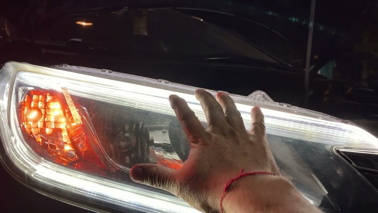 luces led secuenciales en honda CR-v 2015
