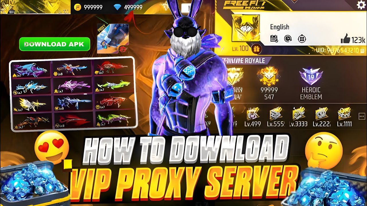 HOW TO DOWNLOAD VIP PROXY SERVER IN FREE FIRE ⁉️🤔 | 💯 PROXY SERVER KAISE DOWNLOAD KARE | VIP BETA
