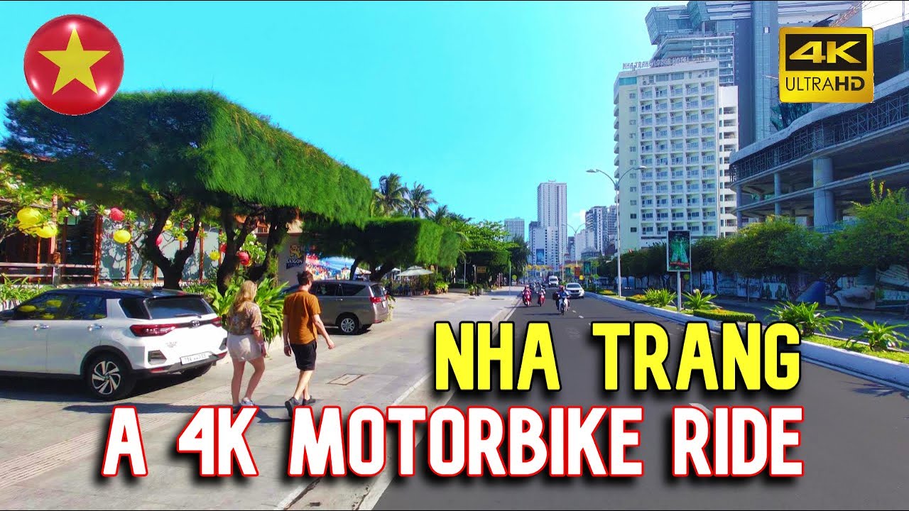 Exploring Nha Trang's Stunning Streets on a 4K Motorbike Ride