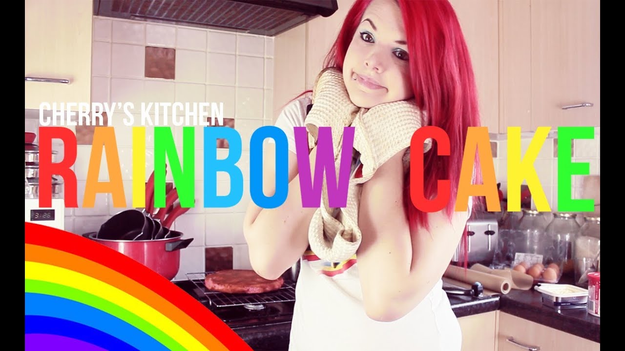 RAINBOW CAKE | Cherry's Kitchen