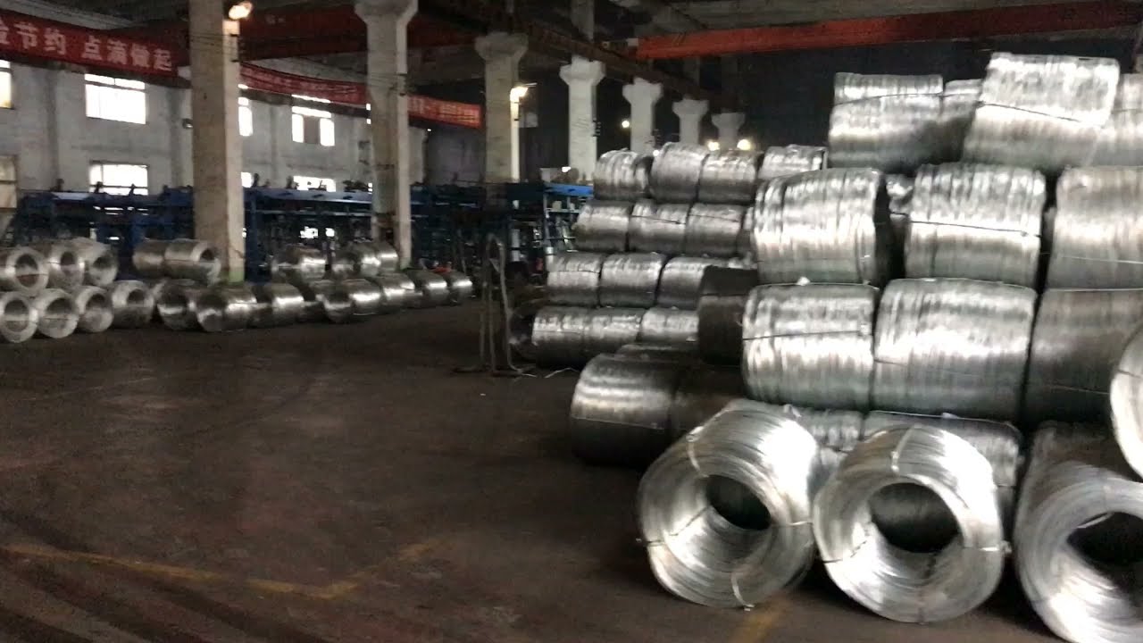 Proceso y tecnología de producción del alambre galvanizado en caliente（1,0mm 1,6mm）