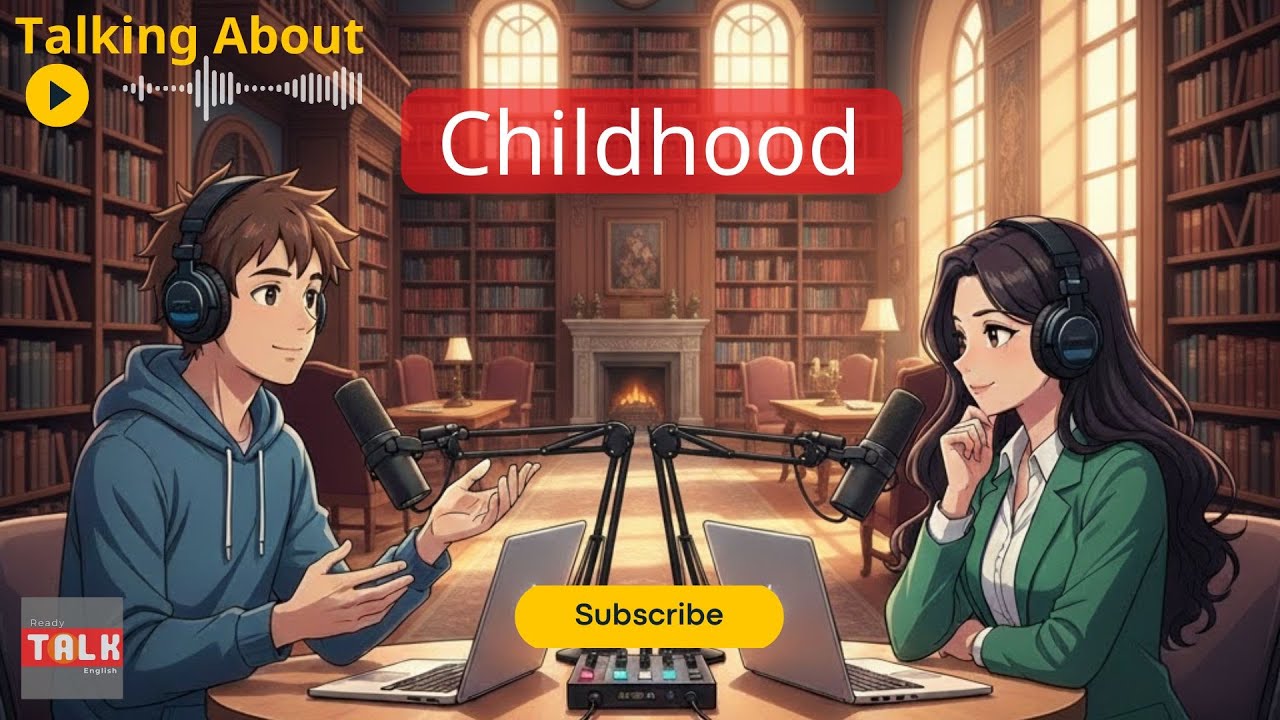 Let’s talk about our childhood in English | Easy English Conversation for Beginners