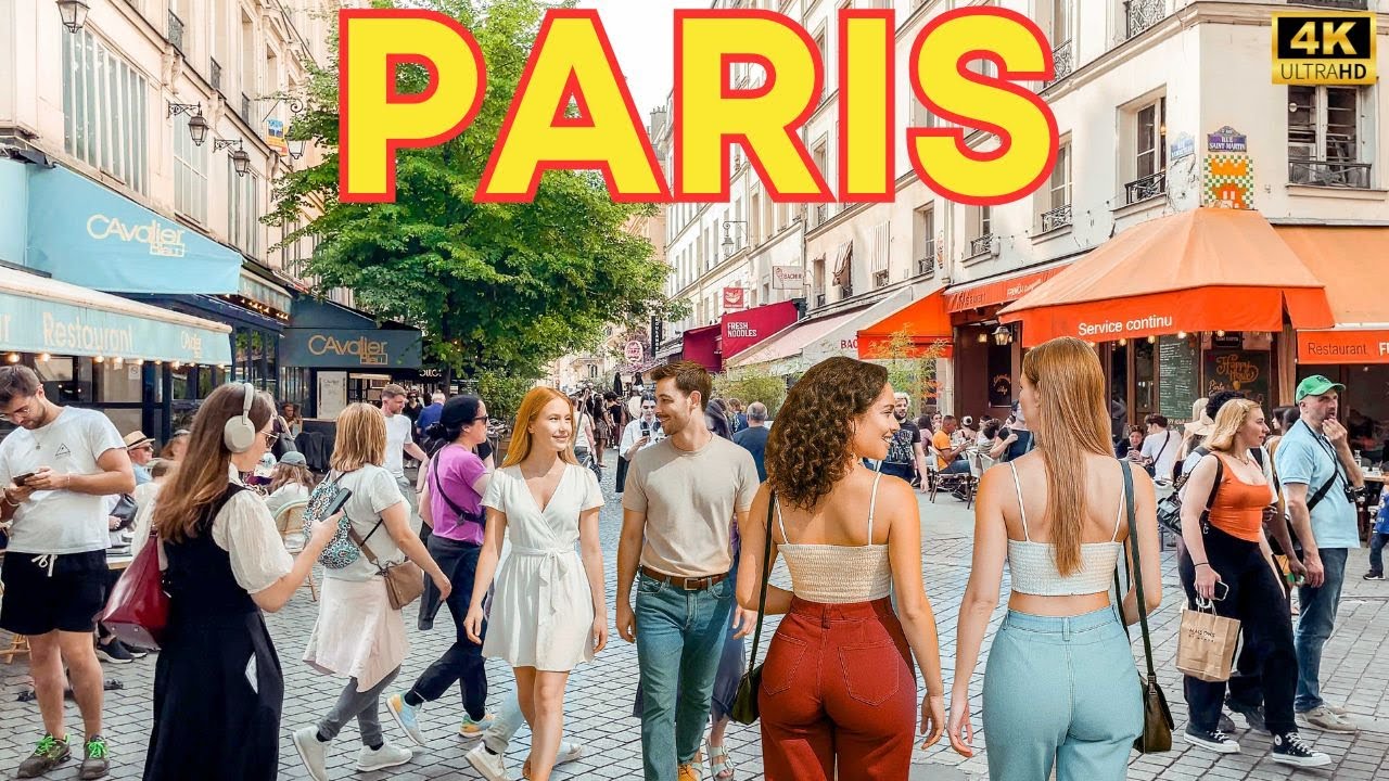 Paris, France 🇫🇷 -  4K PARIS 11 May 2025 ☀️ Opéra, Le Marais, City Center Paris Walk - Captions