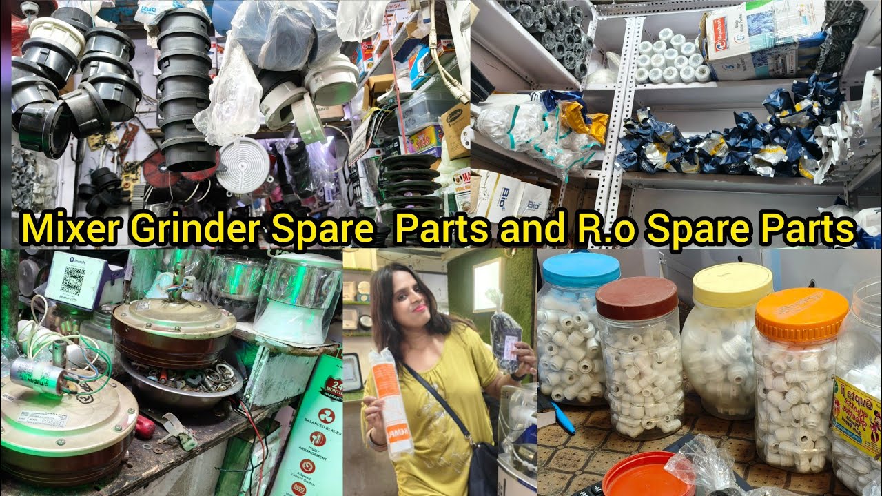 Mixer Grinder Spare Parts Market | Bhagirath place in Delhi | mixie grinder Market 