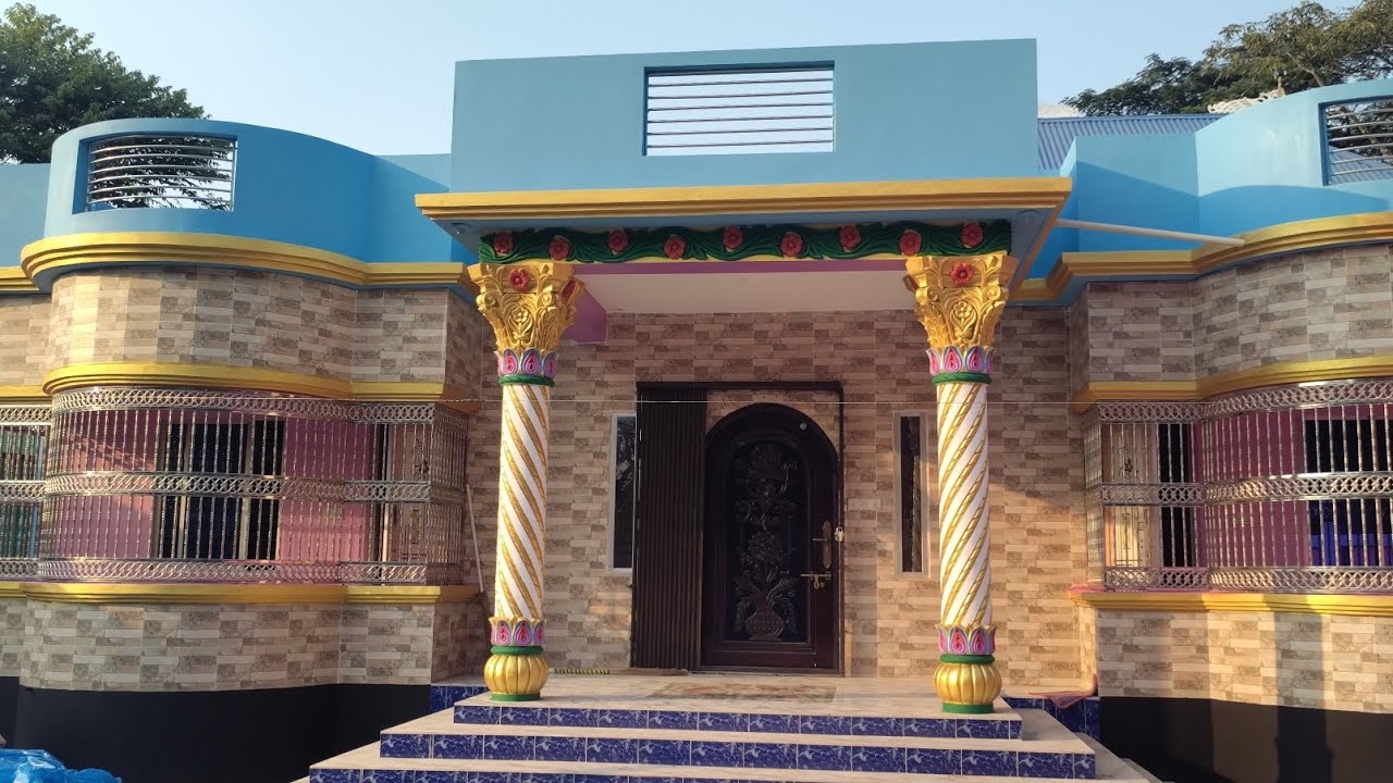 barir dejain letest model house and nice paints work 