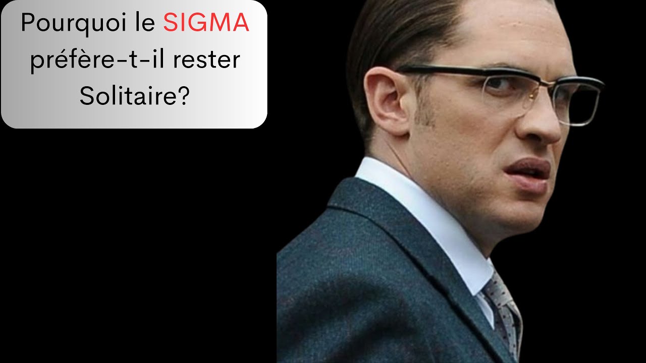 La réalité brutale qui explique pourquoi les hommes sigma manquent d'amis (le loup solitaire)