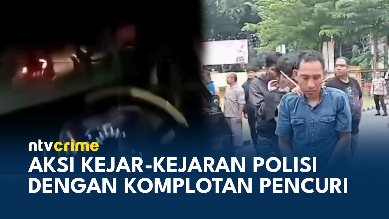 Dramatis! Aksi Kejar-Kejaran Polisi Tangkap Komplotan Spesialis Pencuri Mobil di Padang | NTV CRIME