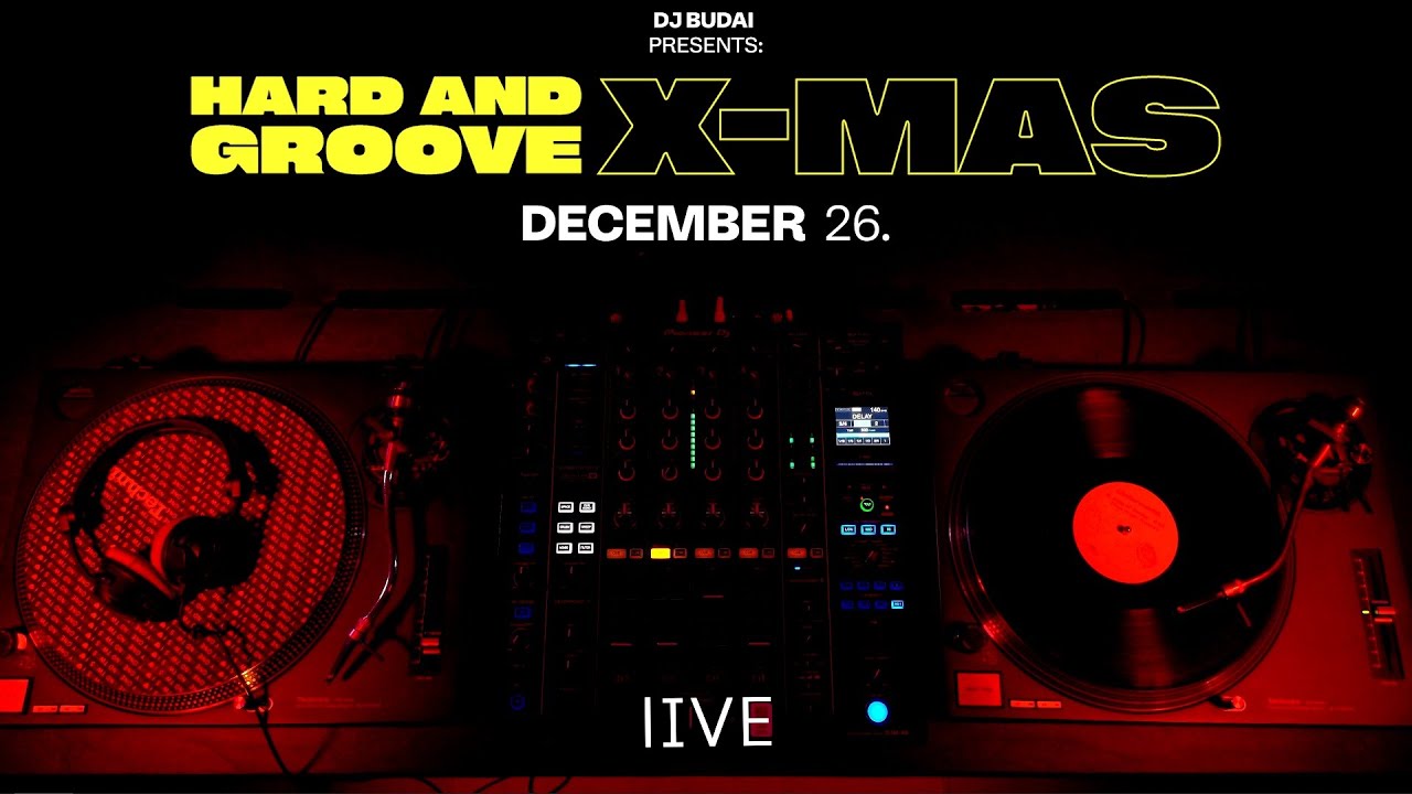 Dj Budai @Live Warm up set for Hard & Groove X-Mas party at Kassa boat on the 26th of Dec.