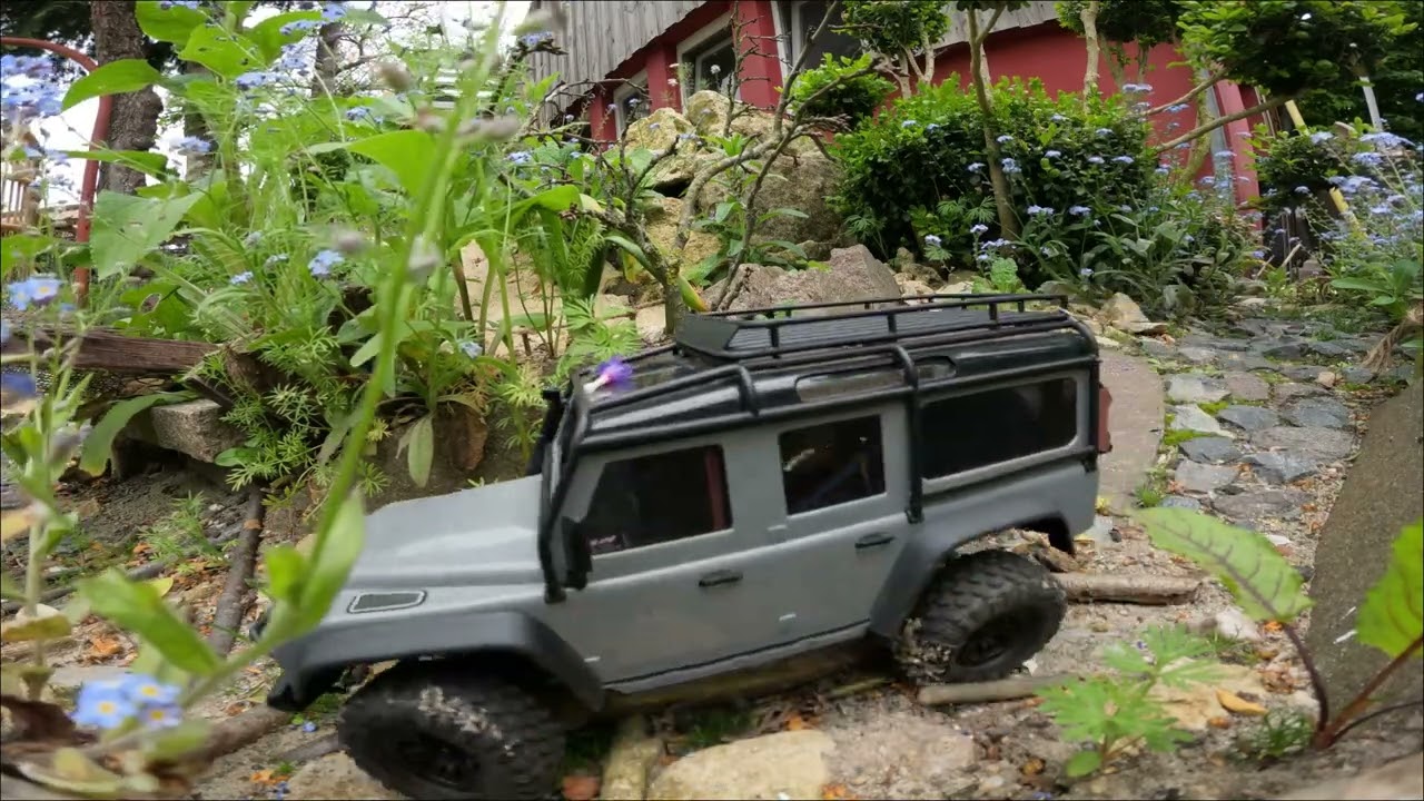 TRX 4m Mai24 Garten Strecke
