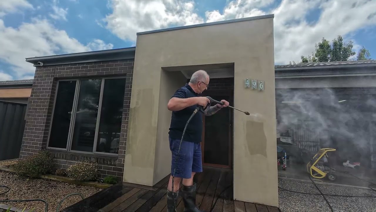 PRESSURE WASHING YEARS OF GRIME
