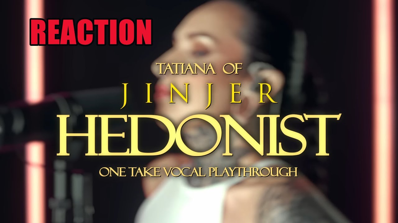 [REACTION] JINJER - Hedonist - Tatiana Shmayluk - One Take Vocal Performance