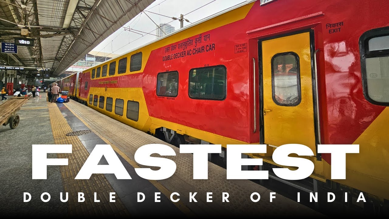 12931 Mumbai Central Ahmedabad Double Decker Express | Full Journey | Mumbai to Ahmedabad