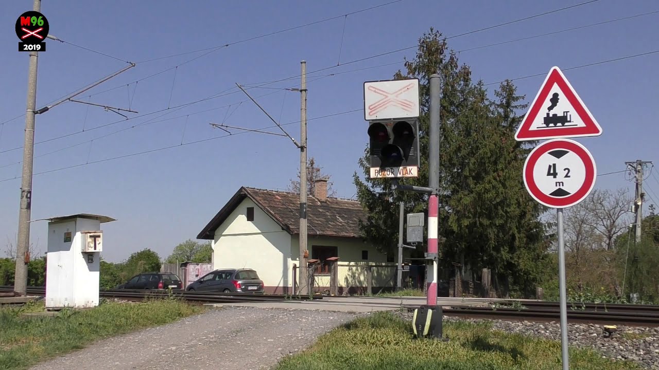 Železničné priecestie Topoľnica-Paľovce (SK) - 19.4.2019 / Železniční přejezd / Railroad crossing