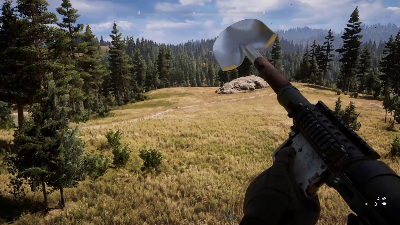 Far Cry&reg; 5 SHOVEL LAUNCHER IN ACTION!!!   Eviscerates Prey!! (COURSE LANGUAGE)