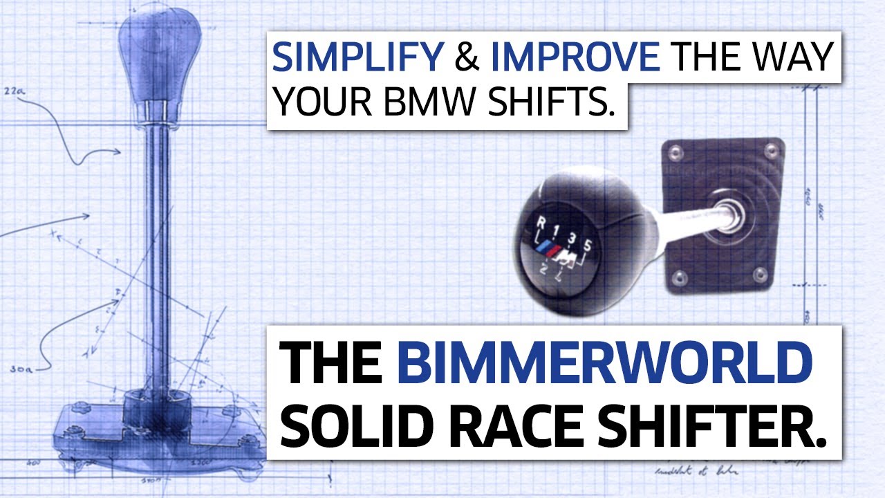 BimmerWorld Solid Race Shifter - Keep it simple...