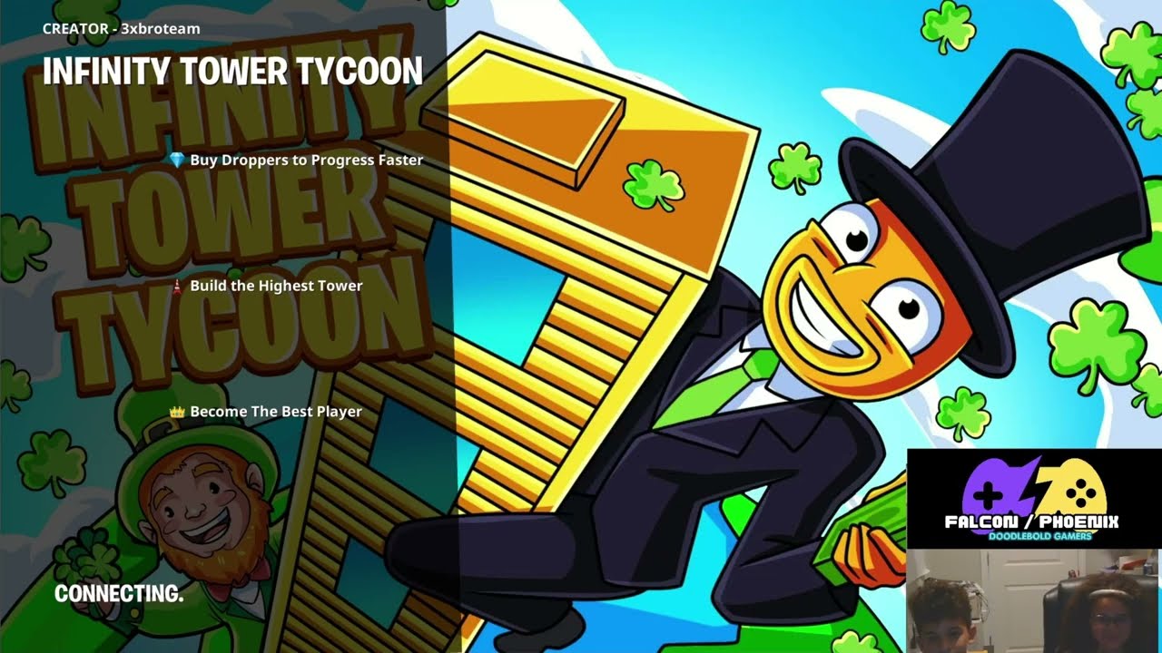 Fortnite Infinity Tower Tycoon Gameplay | Falcon and Phoenix Gaming