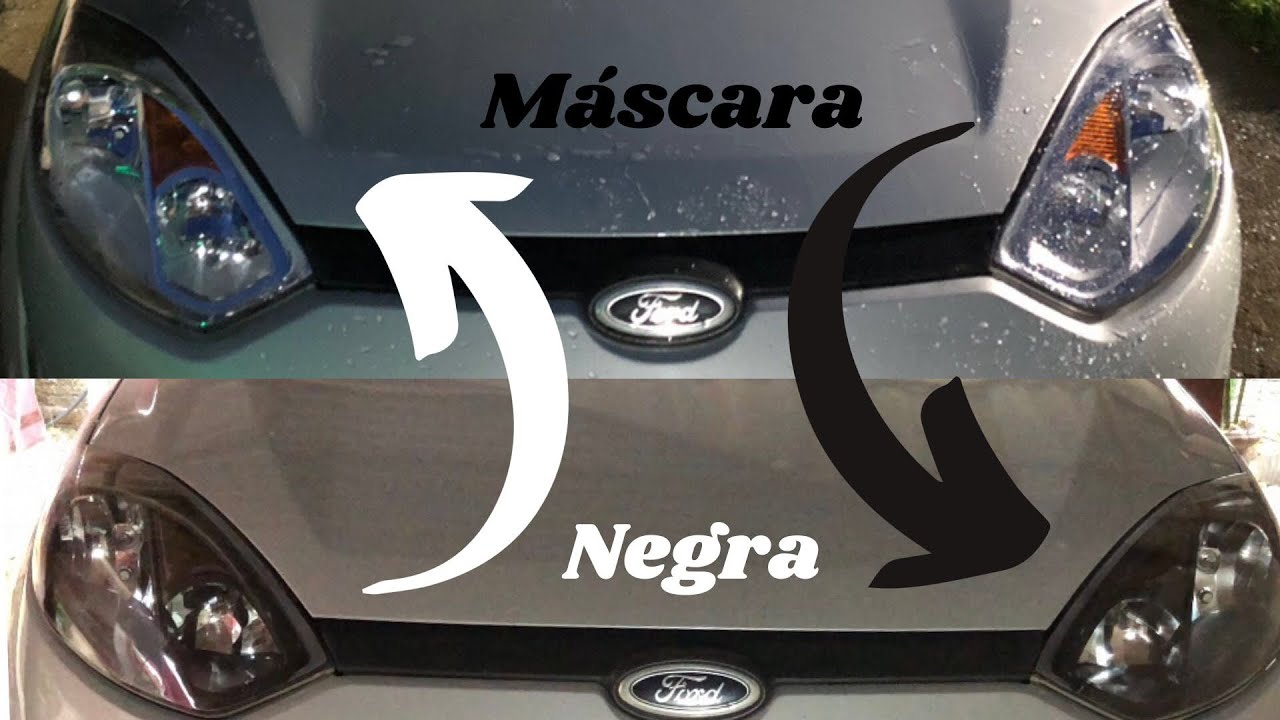 Máscara negra farol fiesta 2010