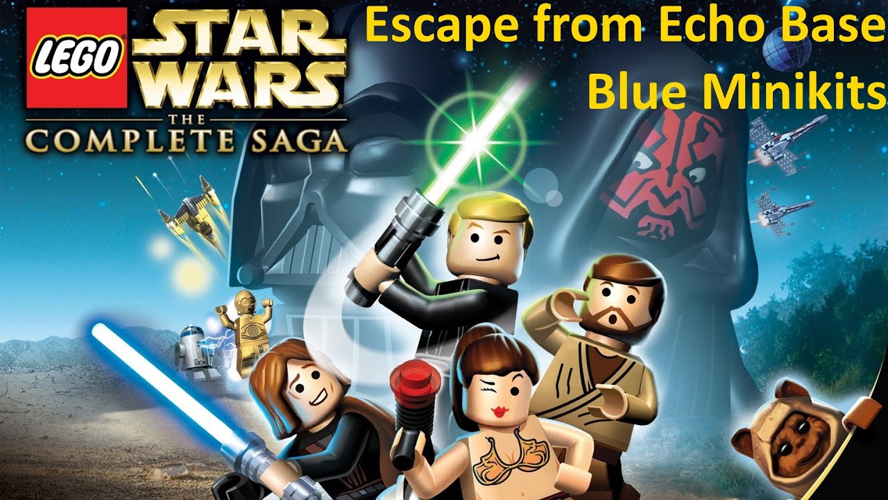 LEGO Star Wars: The Complete Saga - Escape from Echo Base - All Blue Minikits