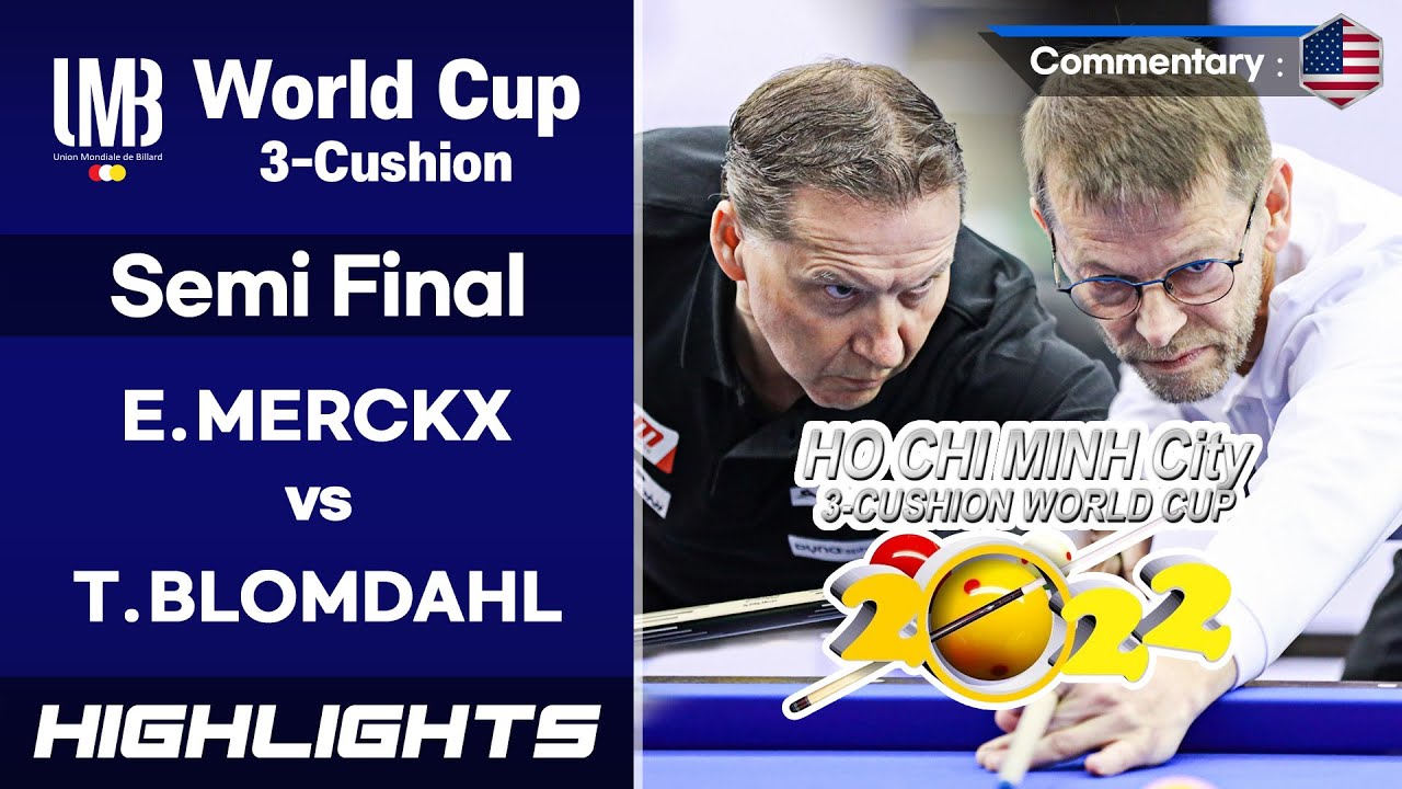 Semi Final - 에디 맥스 Eddy MERCKX vs 토브욘 브롬달 Torbjorn BLOMDAHL. H/L
