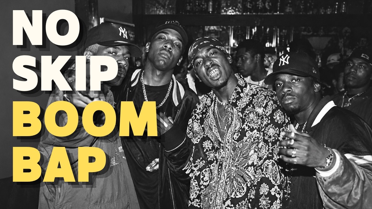 No Skip Boom Bap Mix | 90s Old School Hip Hop Vibes | BoomBapPlaya