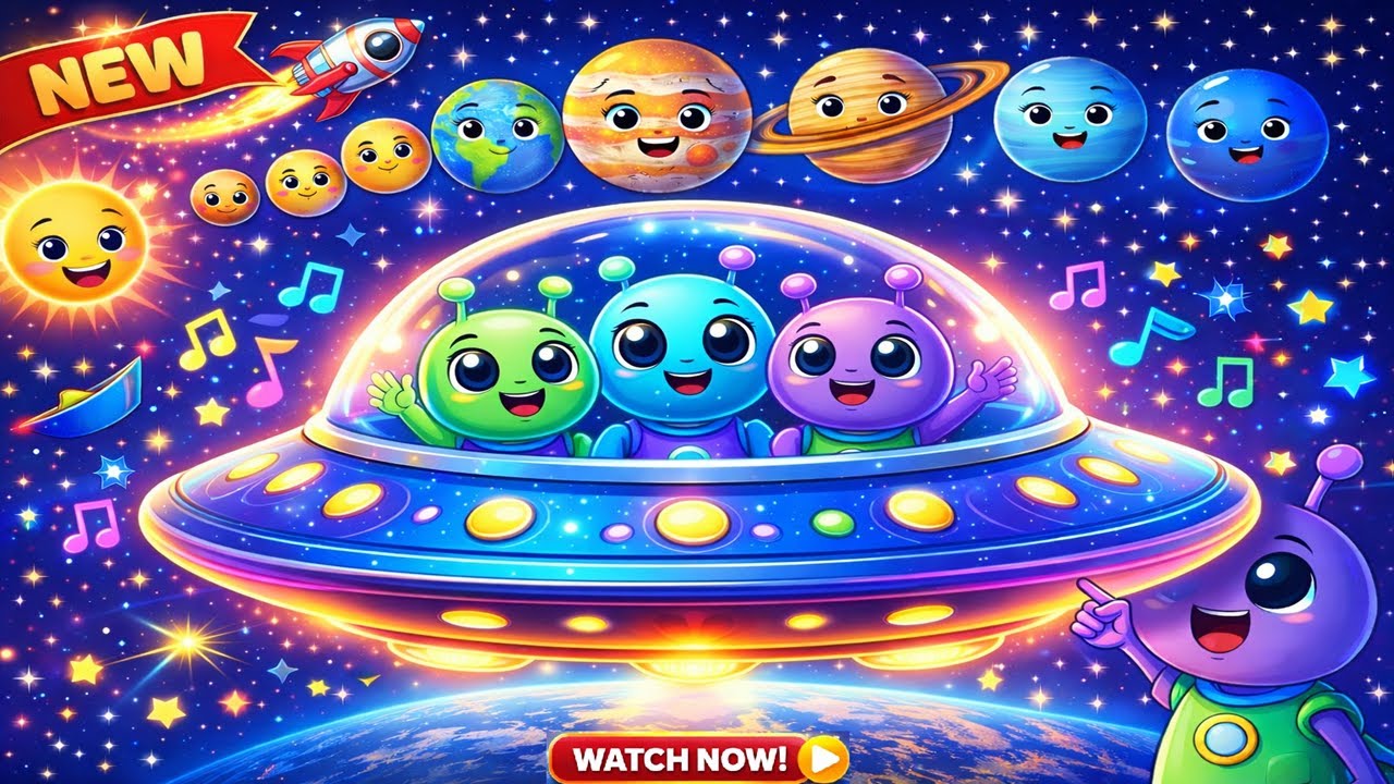 Solar System song🌍🚀 | Solar System rhyme for Kids | Planet song in Hindi by @AlphaJingle