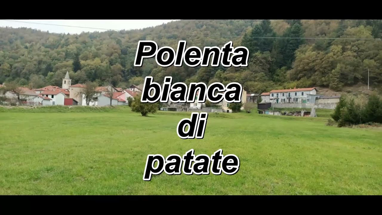 Polenta bianca di patate
