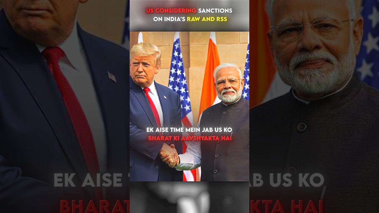 US Considering Sanctions on India&rsquo;s RAW & RSS 😧 | PD Sir #usa #india #prashantdhawan