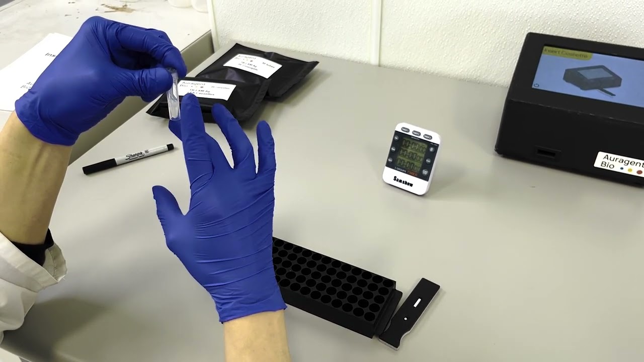 Auragent Bio PF-LAM test procedure