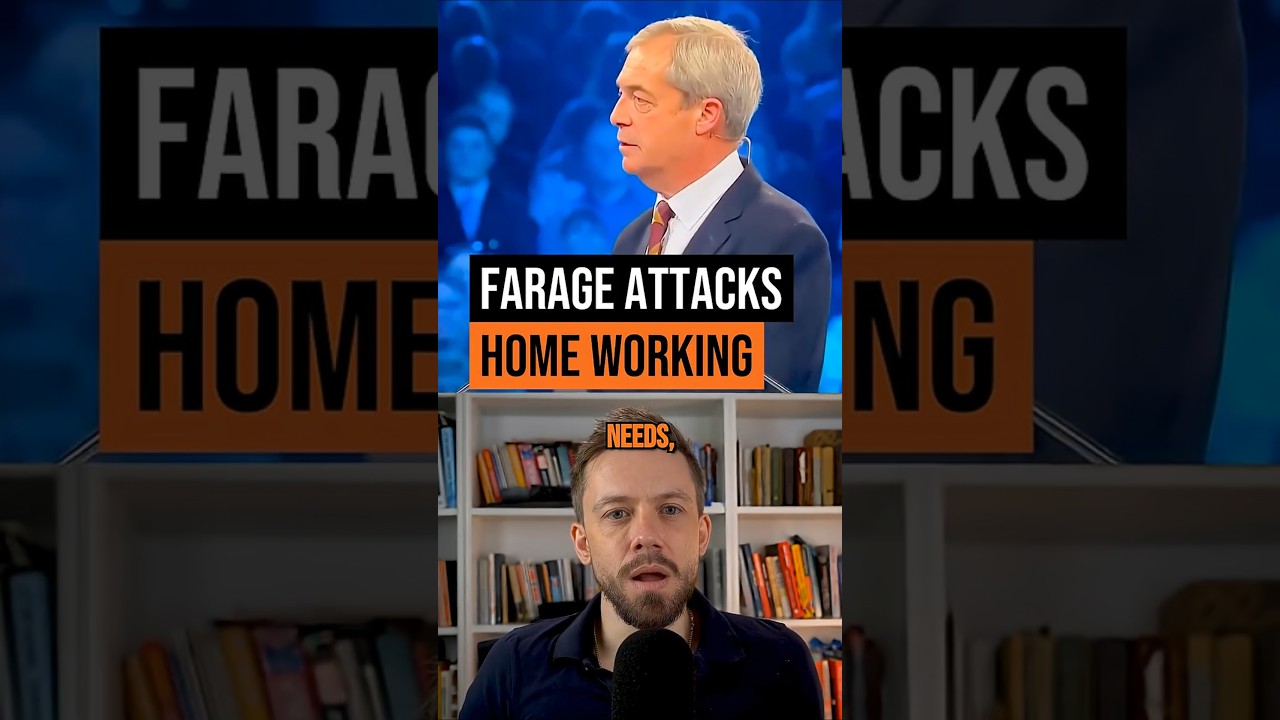 Hipokryzja Farage'a w sprawie pracy w domu