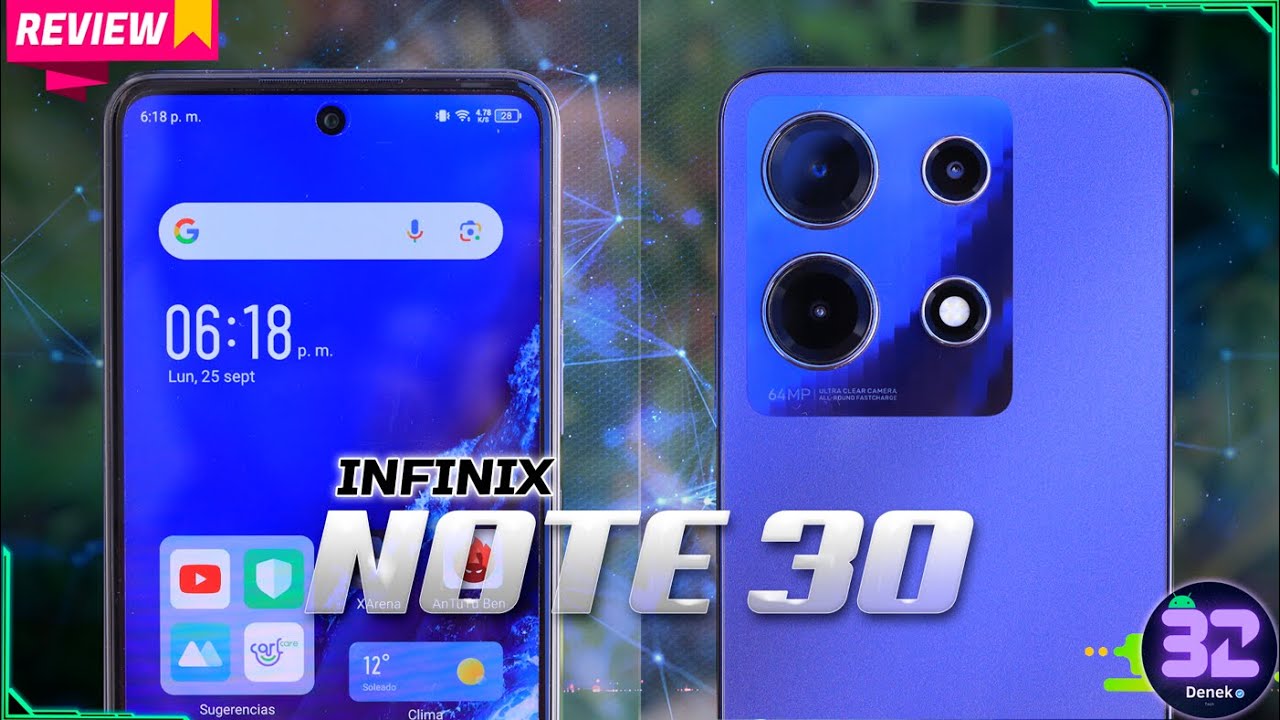 Infinix Note 30 Review en Español | TODO lo que NO te dicen