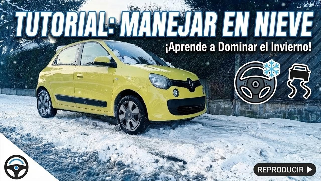 Cómo manejar bajo la nieve sin perder el control