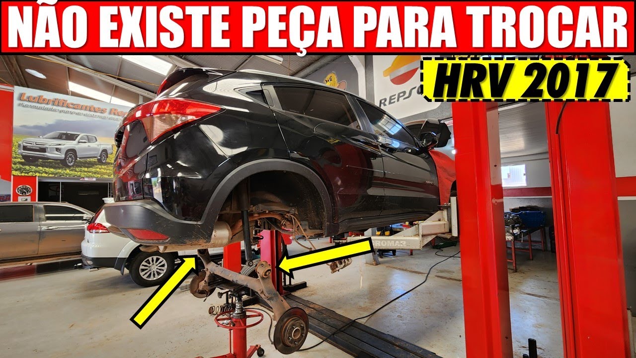 EP. 1080 // Honda HRV 2017 Bucha do EIXO TRASEIRO: HONDA NÃO FORNECE A PEÇA PARA TROCAR!! E Agora??