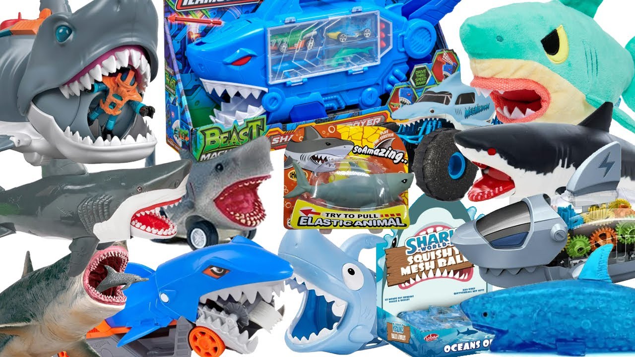 Bộ Sưu Tập Cá Mập Megalodon Ăn Thịt Siêu Khủng Từ Nhỏ Đến Lớn Nhiều Kiểu Dáng Và Cách Chơi Chiến Đấu