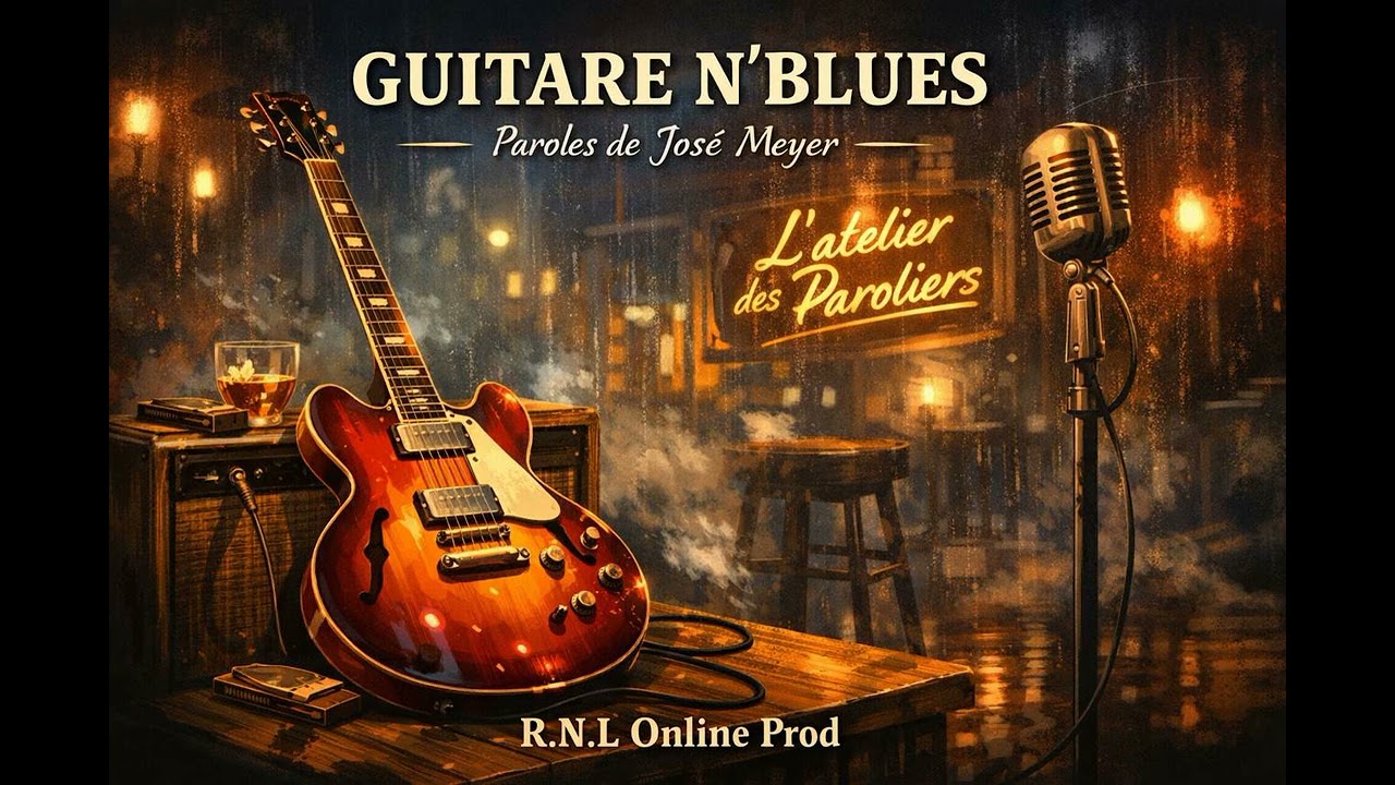 GUITARE N'BLUES (Paroles de José Meyer)