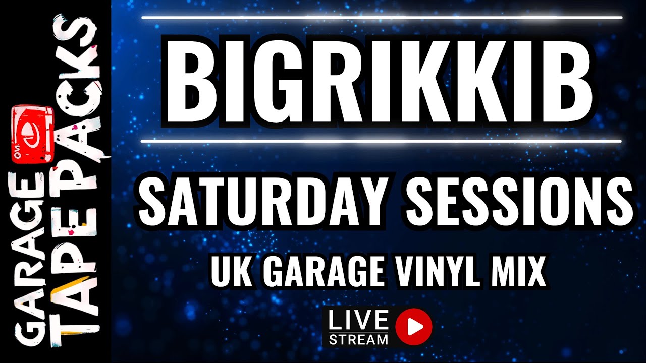 🔴 BigRikkiB - Saturday Sessions | UK Garage Vinyl Mix LIVE | Garage Tape Packs