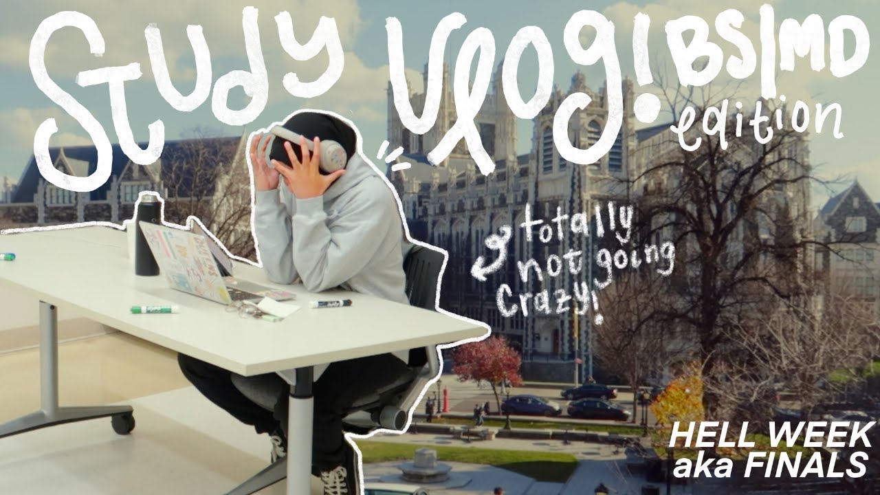 STUDY VLOG 🌟📚 BS/MD student // productive sessions w/ timer